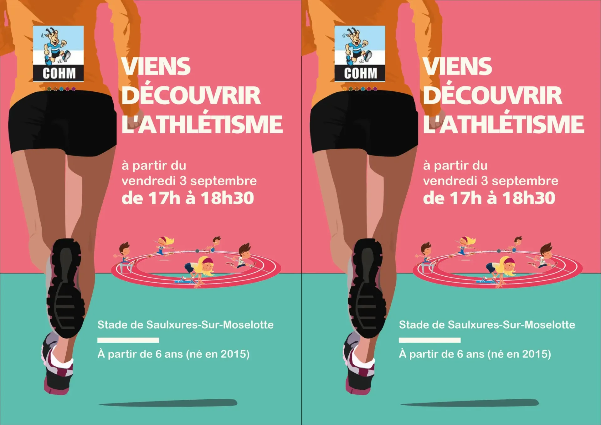 DÉCOUVRIR L&rsquo;ATHLÉTISME AVEC LE COHM