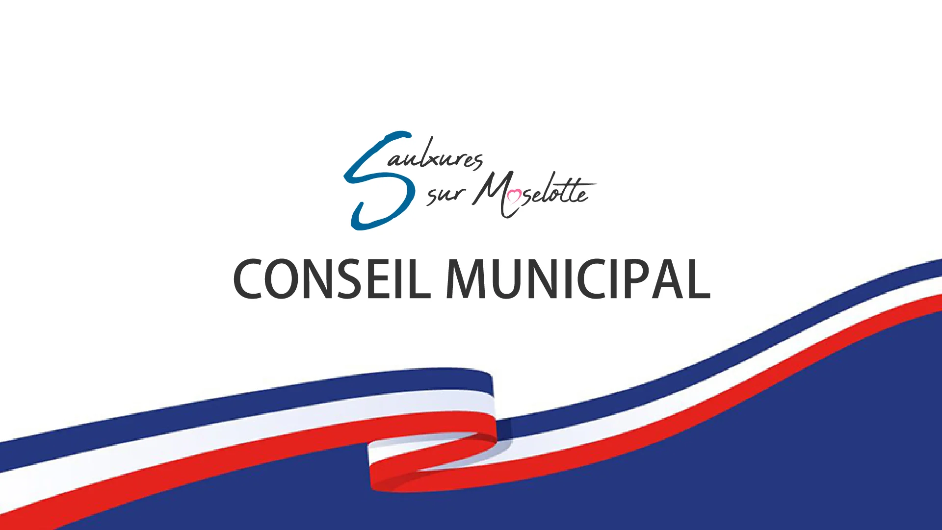 Conseil Municipal – jeudi 16 septembre