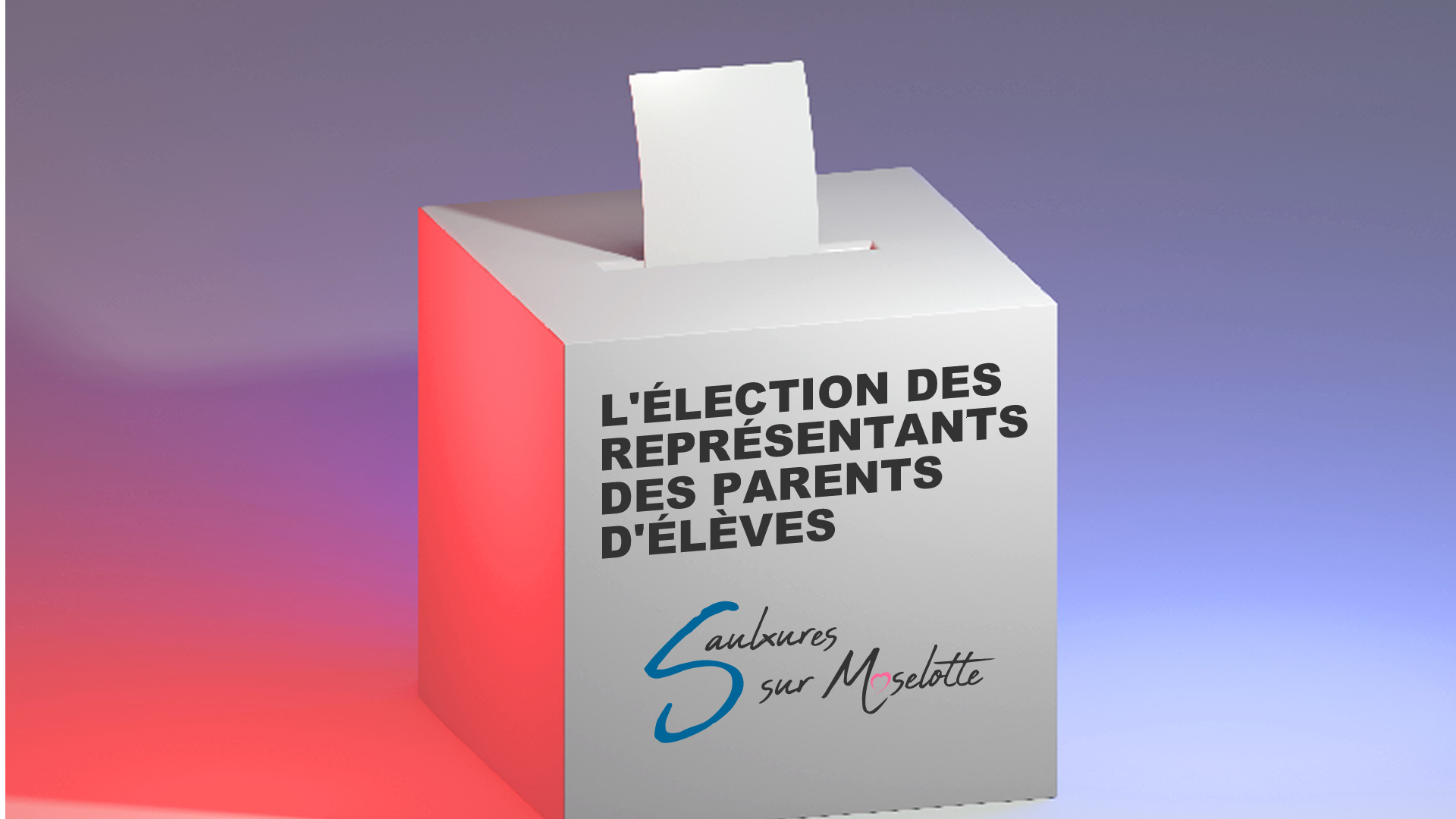 Élec­tion des repré­sen­tants des parents d’élèves