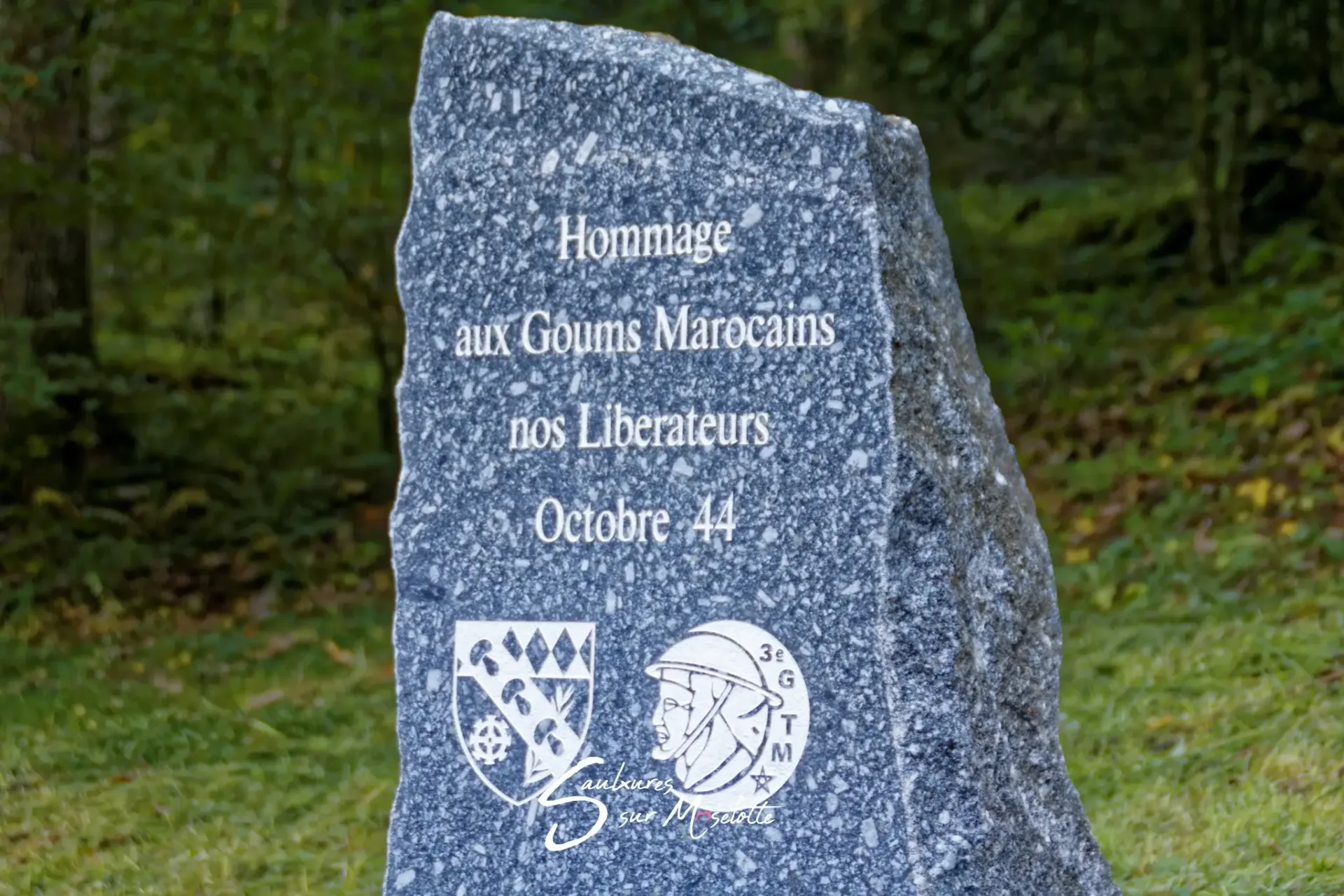 Cérémonie et Inauguration de la stèle des Goums