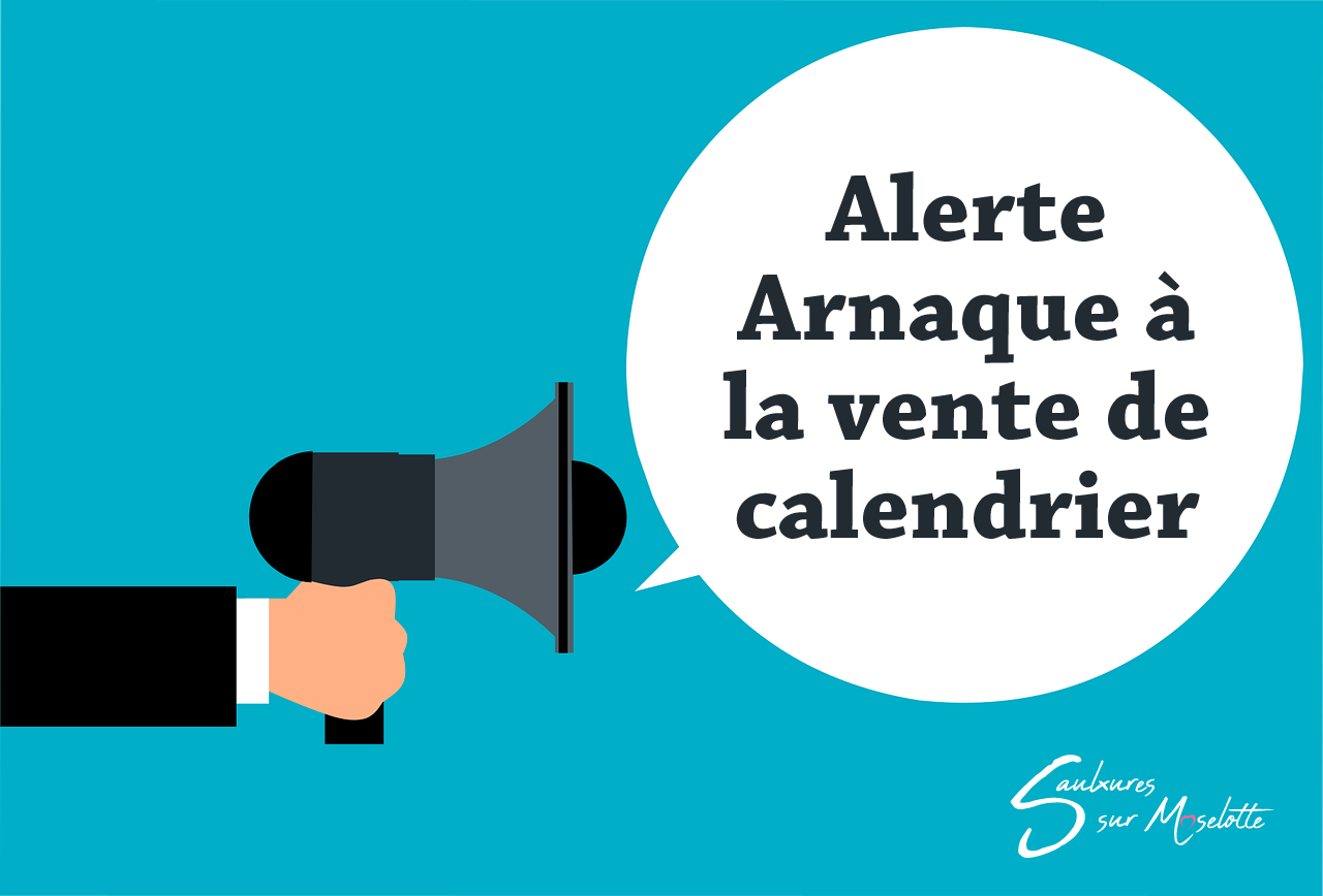 Alerte Arnaque à la vente de calendrier