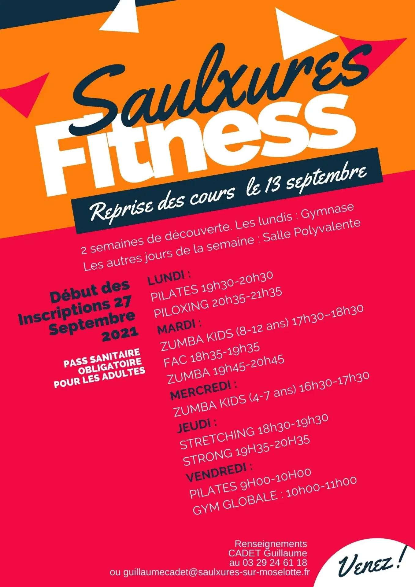 Inscriptions Fitness