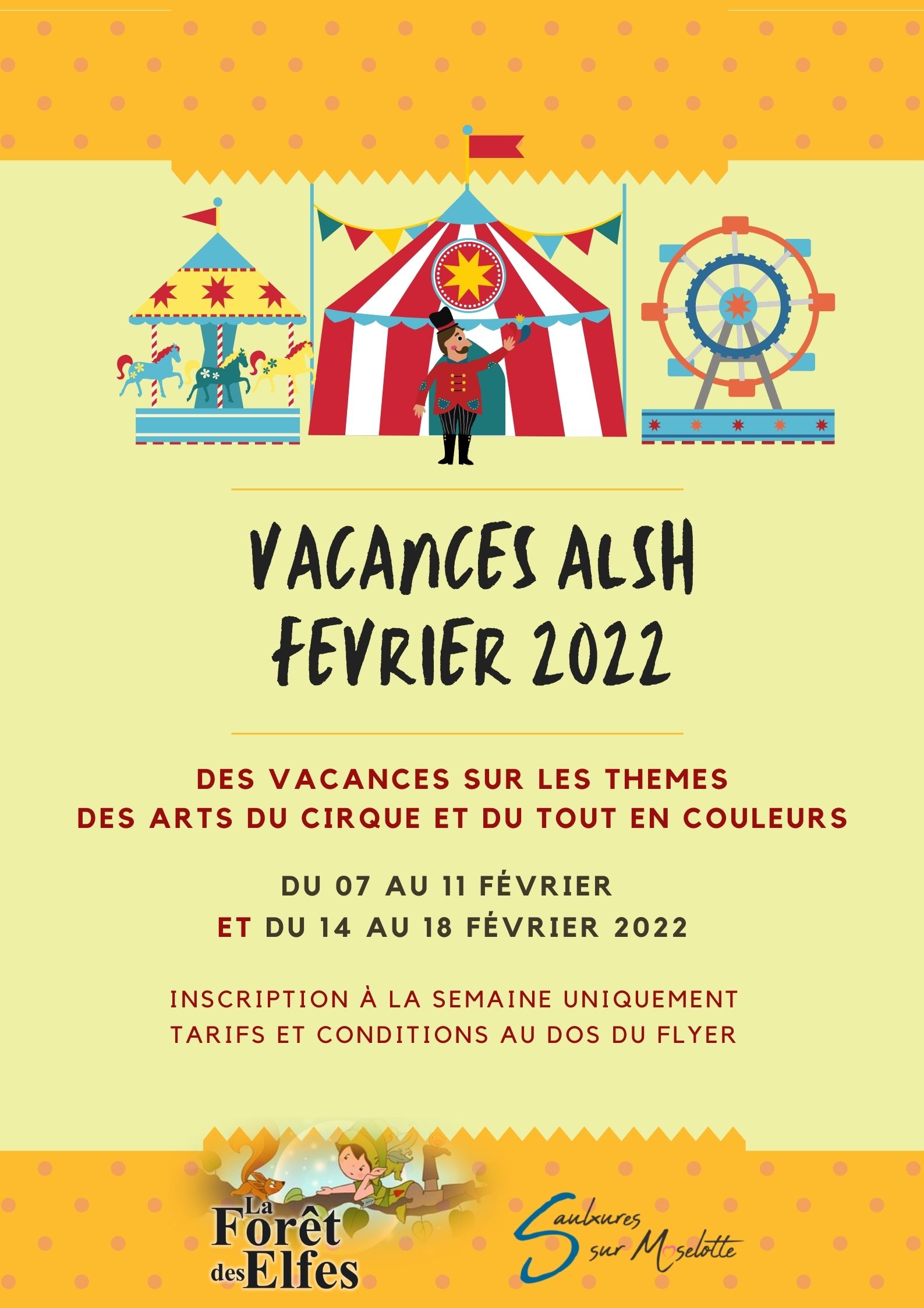Pro­gramme ALSH — Vacances février 2022