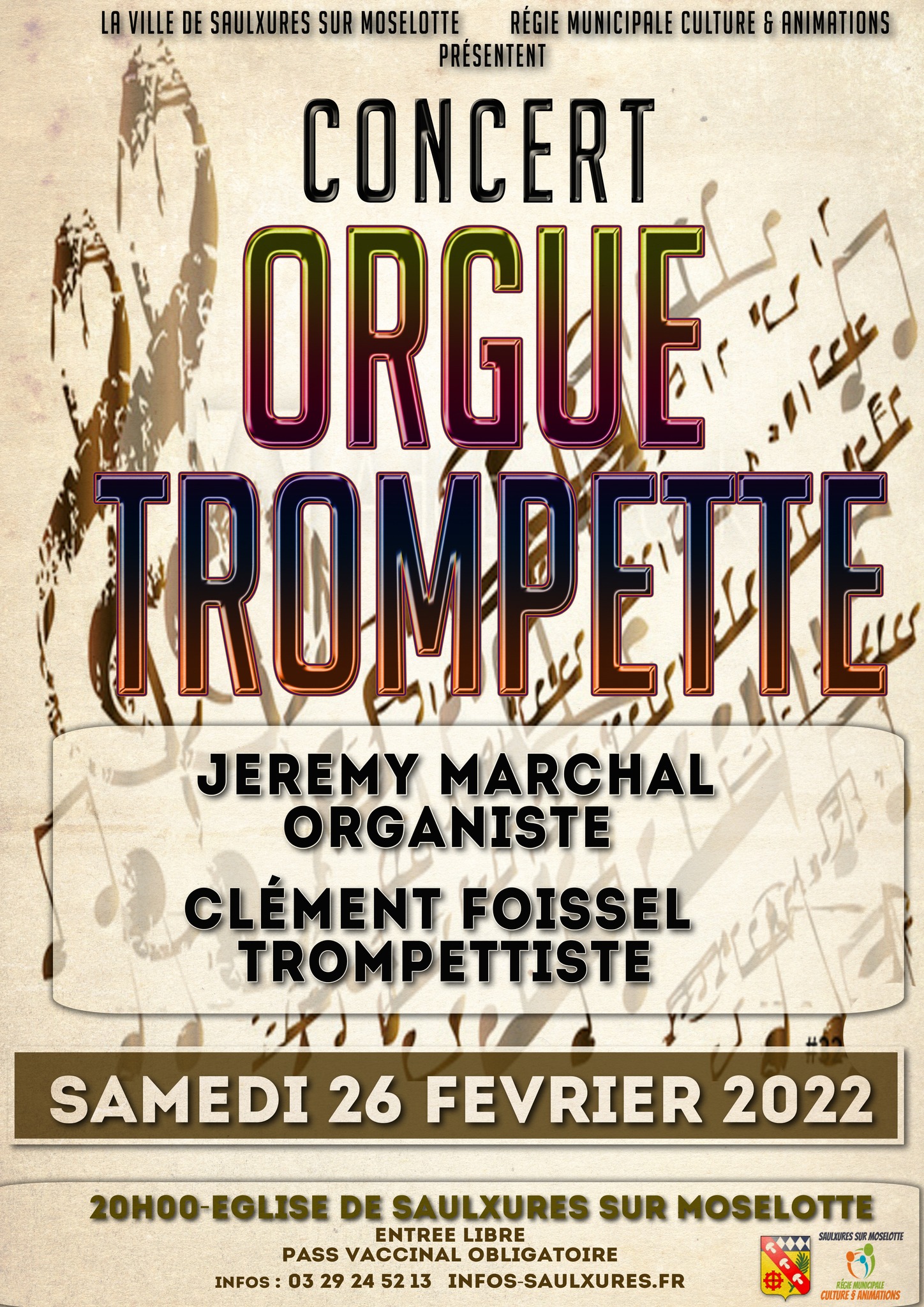 Concert orgue et trompette