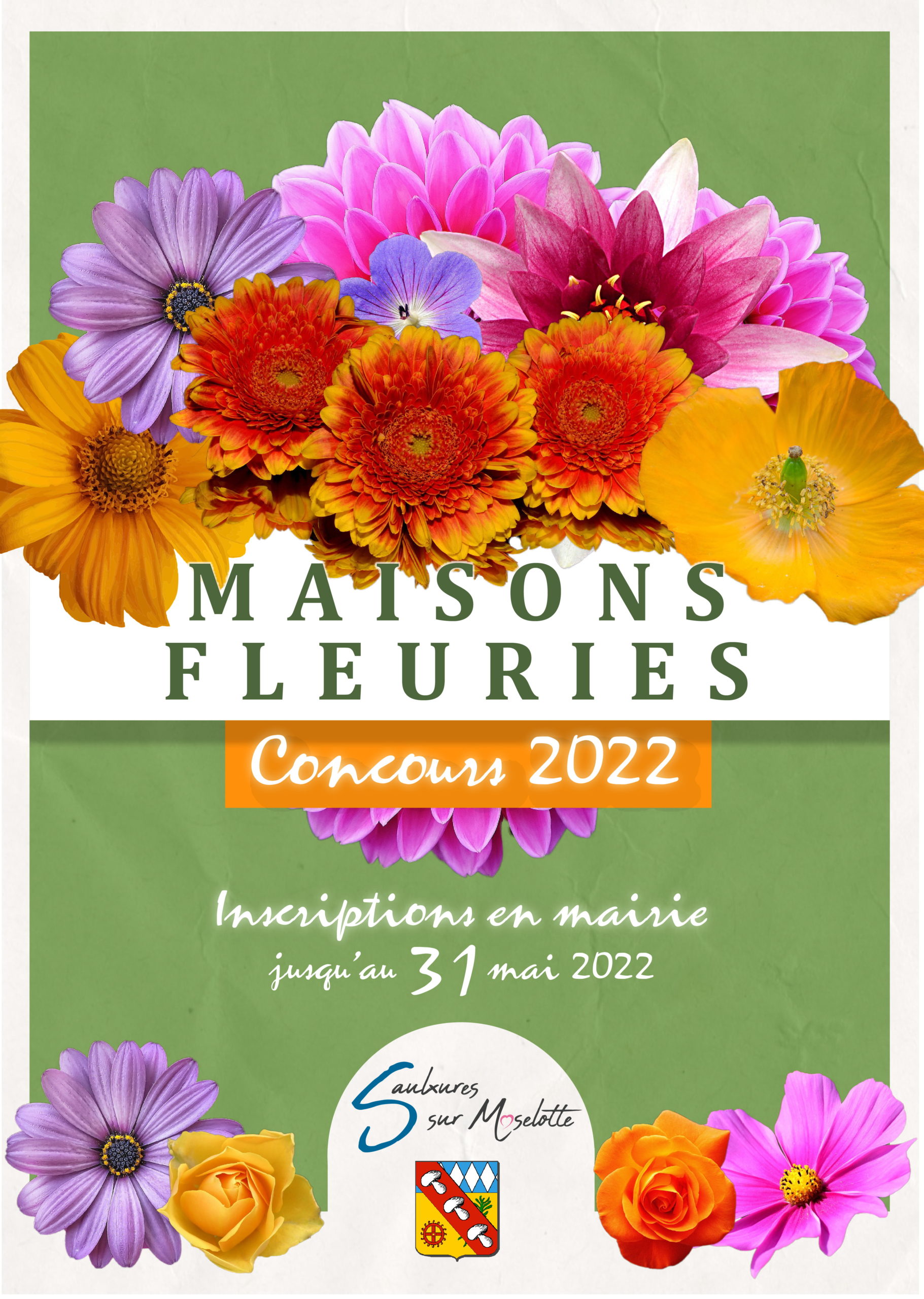 Ins­crip­tions au concours des mai­sons fleu­ries 2022