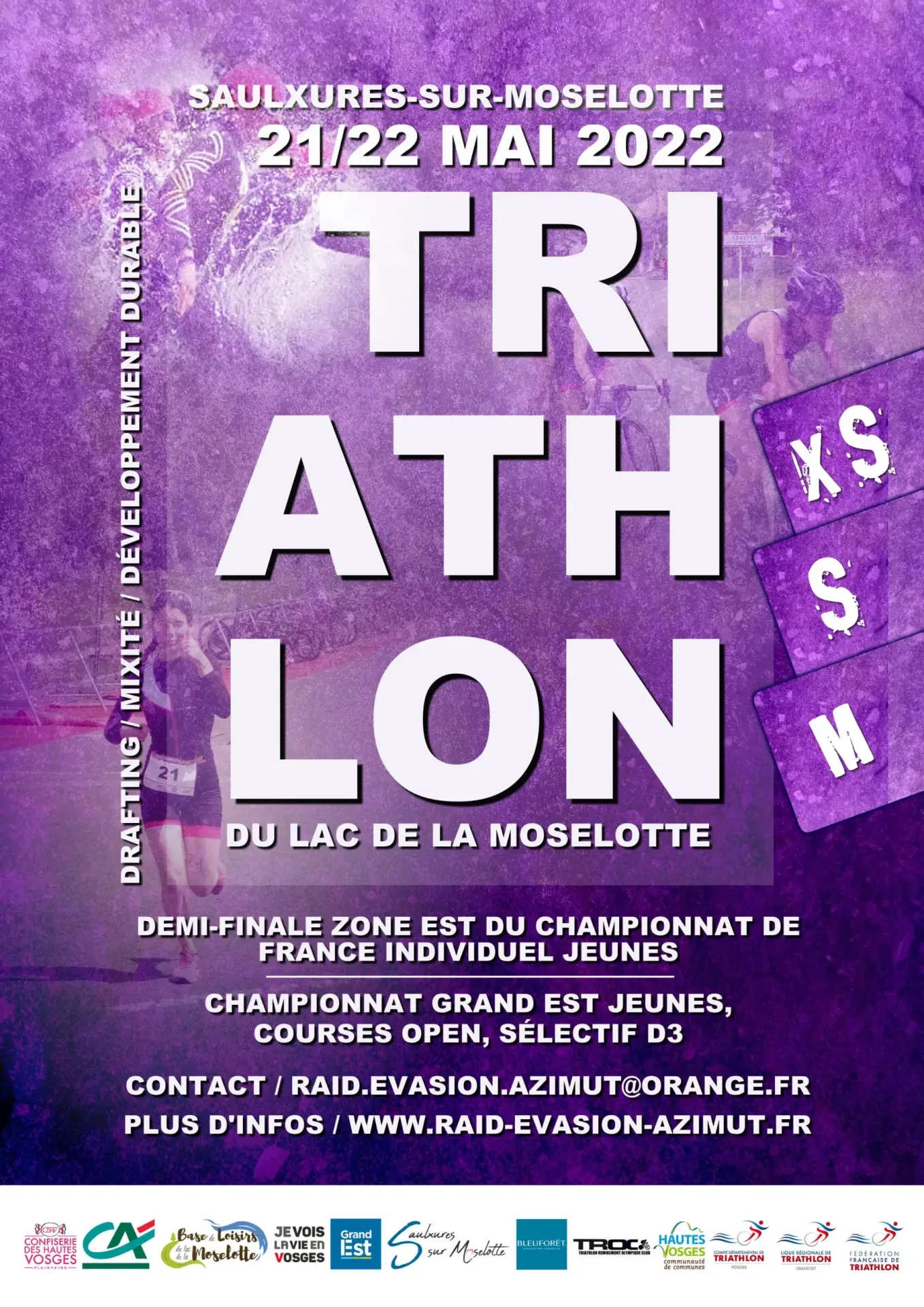 INFORMATION CIRCULATION TRIATHLON DES 21 ET 22 MAI 2022