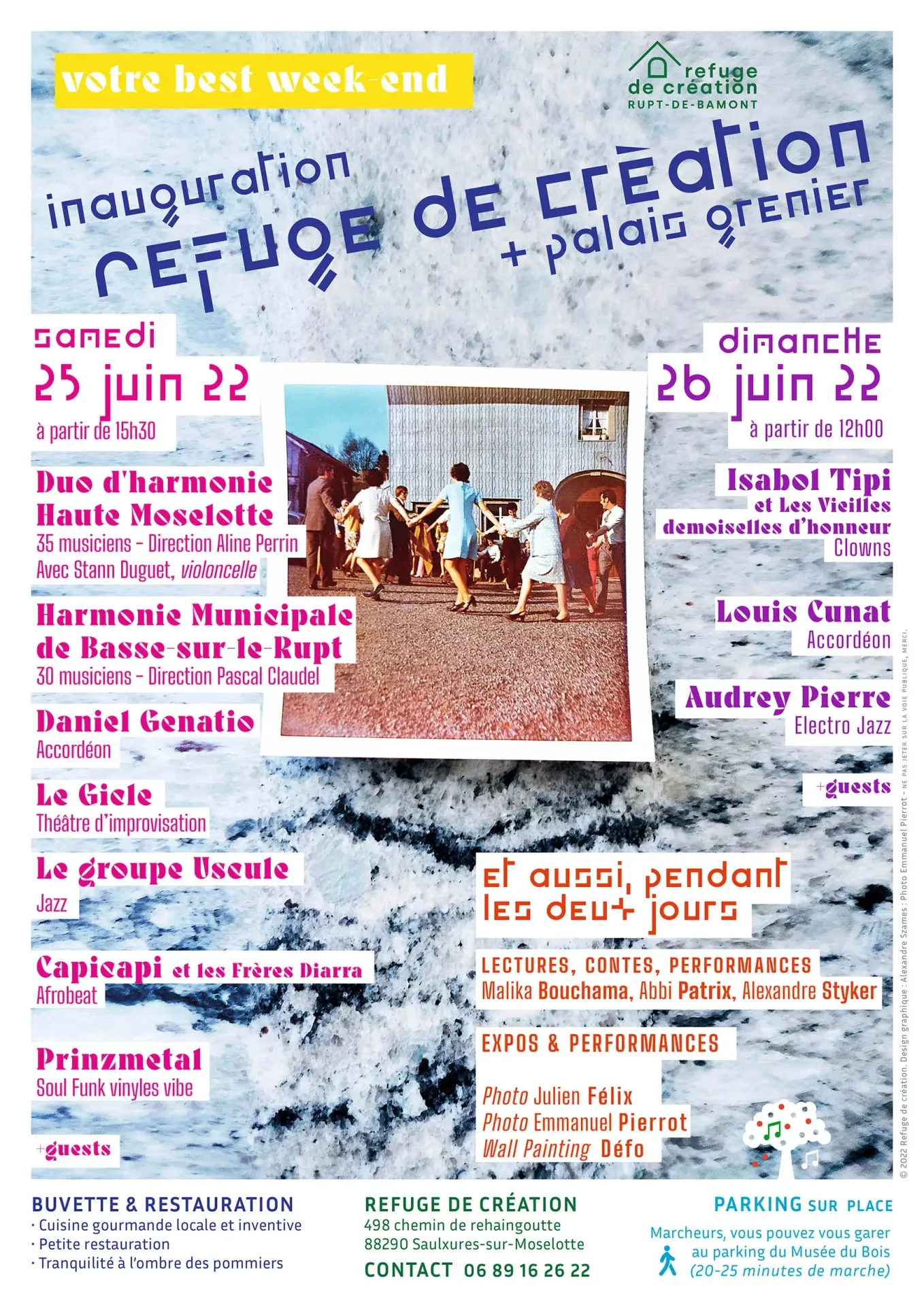 Le Refuge de Création du Rupt de Bamont / inauguration