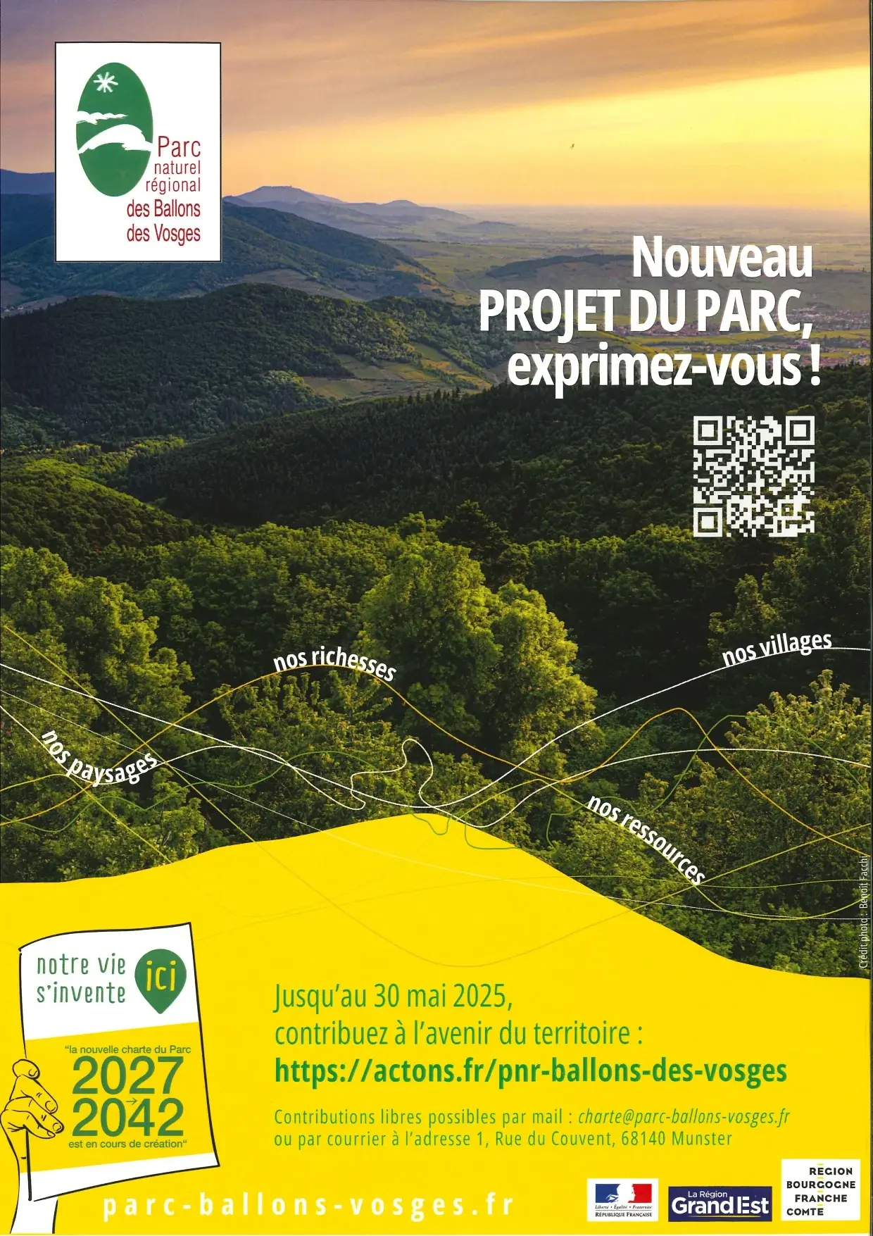 Nouvelle charte du Parc Naturel Régional des Ballons des Vosges