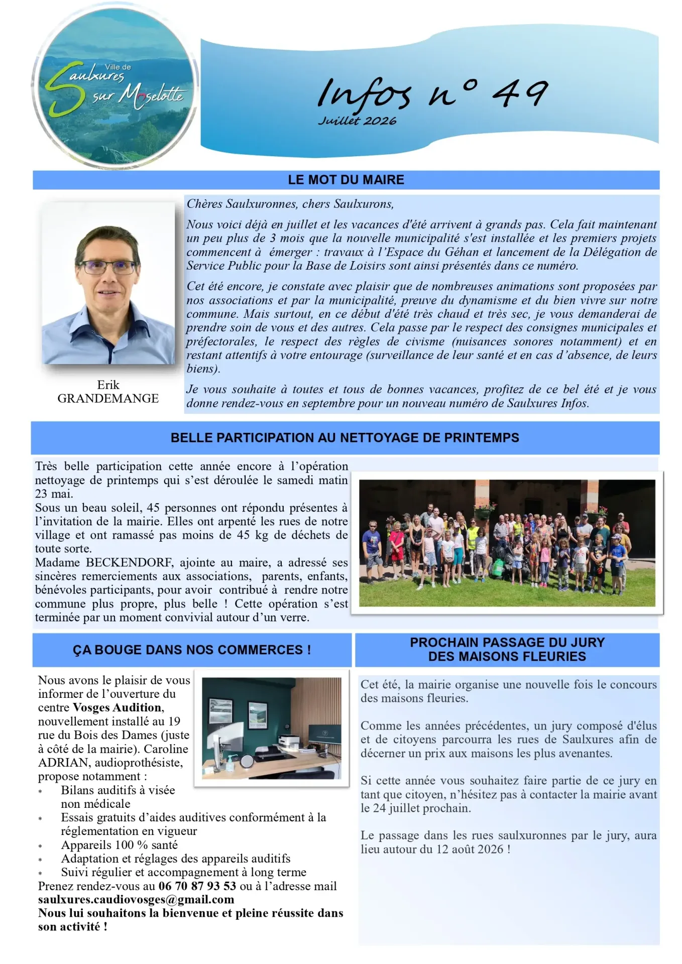 SAULXURES INFOS 49